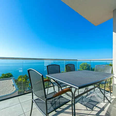 Seaside With A Swimming Pool Brela, Makarska - 20229 Apartment Brela