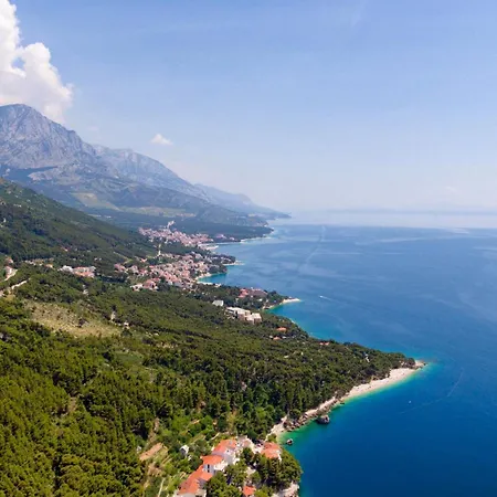 Seaside With A Swimming Pool Brela, Makarska - 20229 Apartment Brela